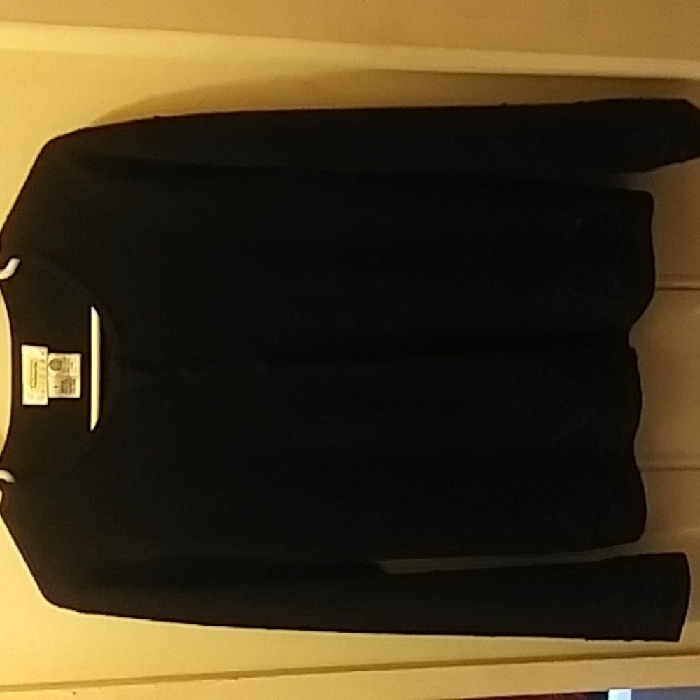 Black beaded sweater